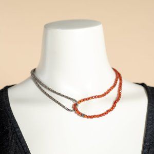 Beaded Looped Necklace